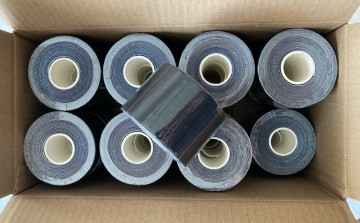 Kinesiology tape BLACK - 16-pack - 50 mm x 5 meters