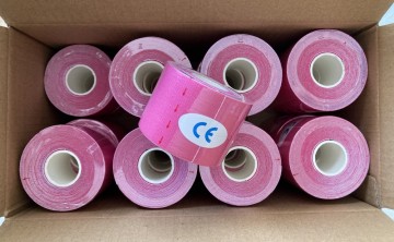 Kinesiology tape PINK - 16-pack - 50 mm x 5 meters